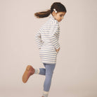 Parlor Dress in Stripe / Powder by Soor Ploom