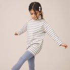 Parlor Dress in Stripe / Powder by Soor Ploom