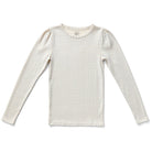 Pouf Tee in Cross Stitch Print / Talc by Soor Ploom