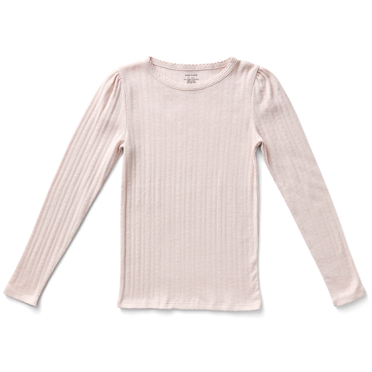Pouf Tee in Pixie Dust Pointelle by Soor Ploom