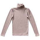 Pouf Turtleneck in Calico Print / Pigeon by Soor Ploom