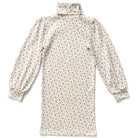 Pouf Turtleneck Dress in Calico Print / Powder by Soor Ploom