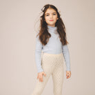 Pouf Turtleneck in Talc Pointelle by Soor Ploom