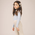 Pouf Turtleneck in Talc Pointelle by Soor Ploom