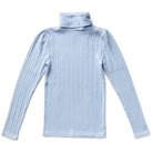 Pouf Turtleneck in Talc Pointelle by Soor Ploom
