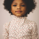 Pouf Turtleneck in Trellis Print / Ladybird by Soor Ploom