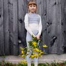 Rib Legging in Talc by Soor Ploom