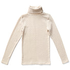 Snap Turtleneck in Cross Stitch Print / Pigeon by Soor Ploom