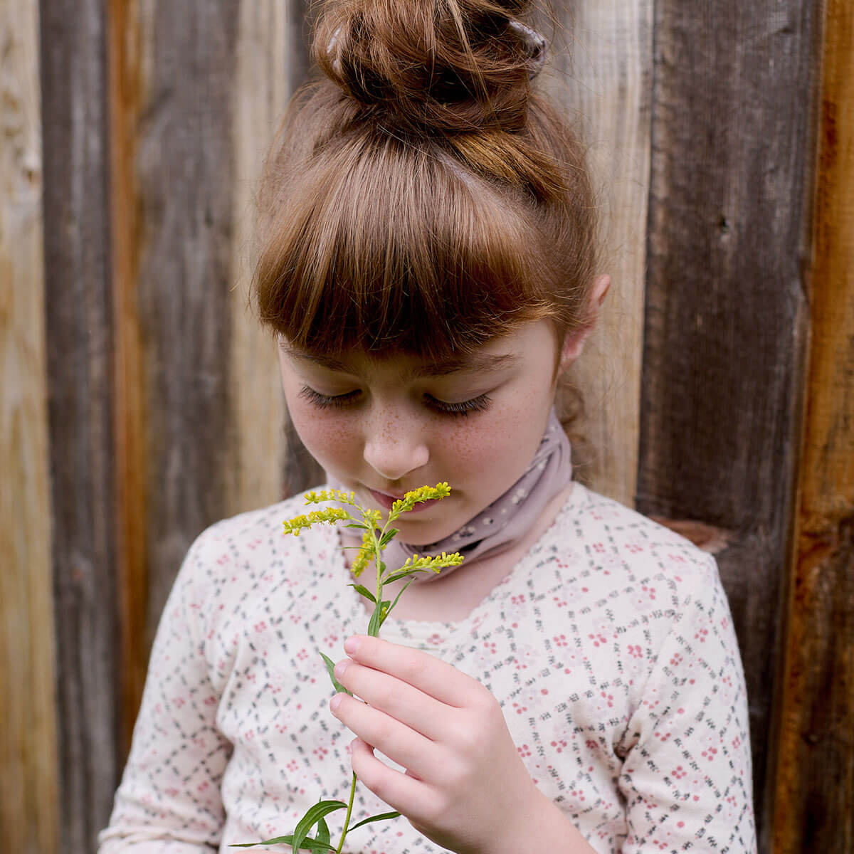 Wrap Tee in Trellis Print / Ladybird by Soor Ploom