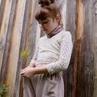 Wrap Tee in Trellis Print / Ladybird by Soor Ploom