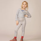 Wrap Tee in Gingham Print / Powder by Soor Ploom