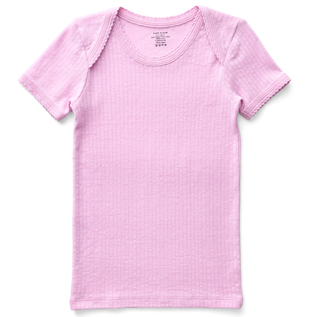 Kids' Baby Tee in Bubble Pointelle by Soor Ploom | Organic Pima