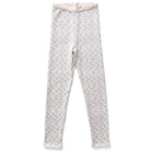 Stretch Legging in Flower Press Print Azul by Soor Ploom