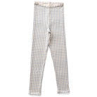 Stretch Legging in Gingham Print Azul by Soor Ploom
