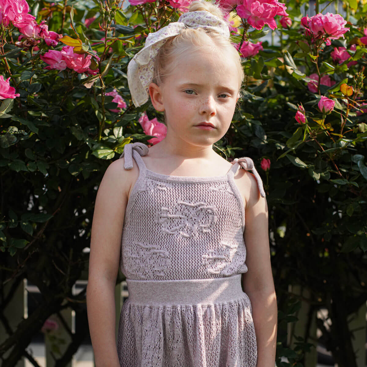 Kids' June Camisole in Cloud by Soor Ploom | Organic Pima Cotton