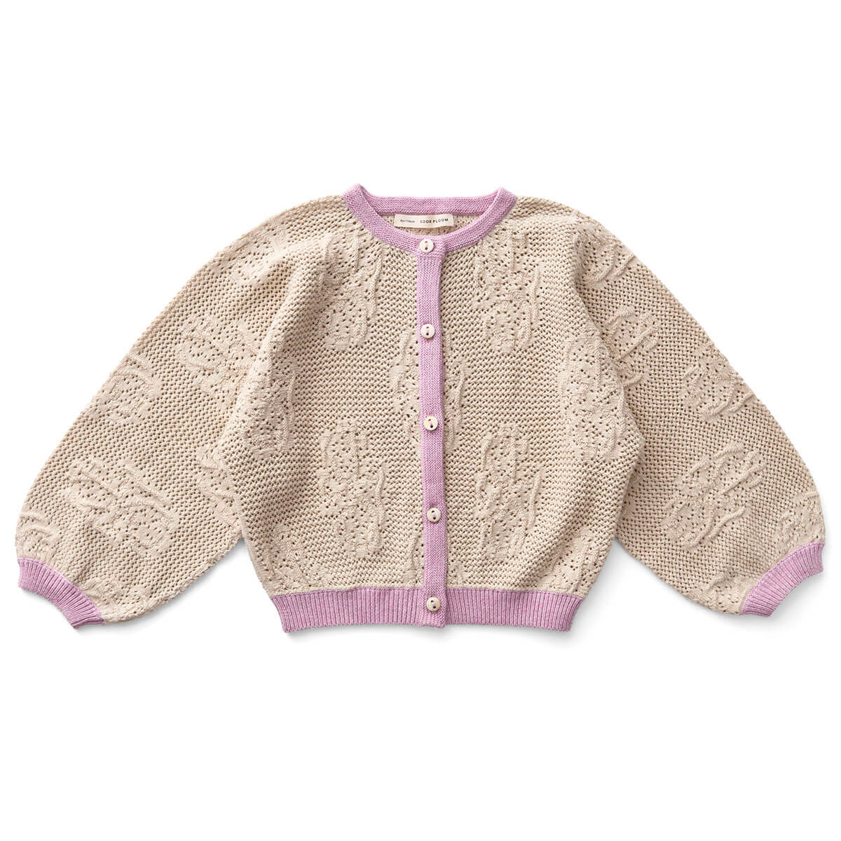 Lettie Cardigan in String by Soor Ploom – Junior Edition