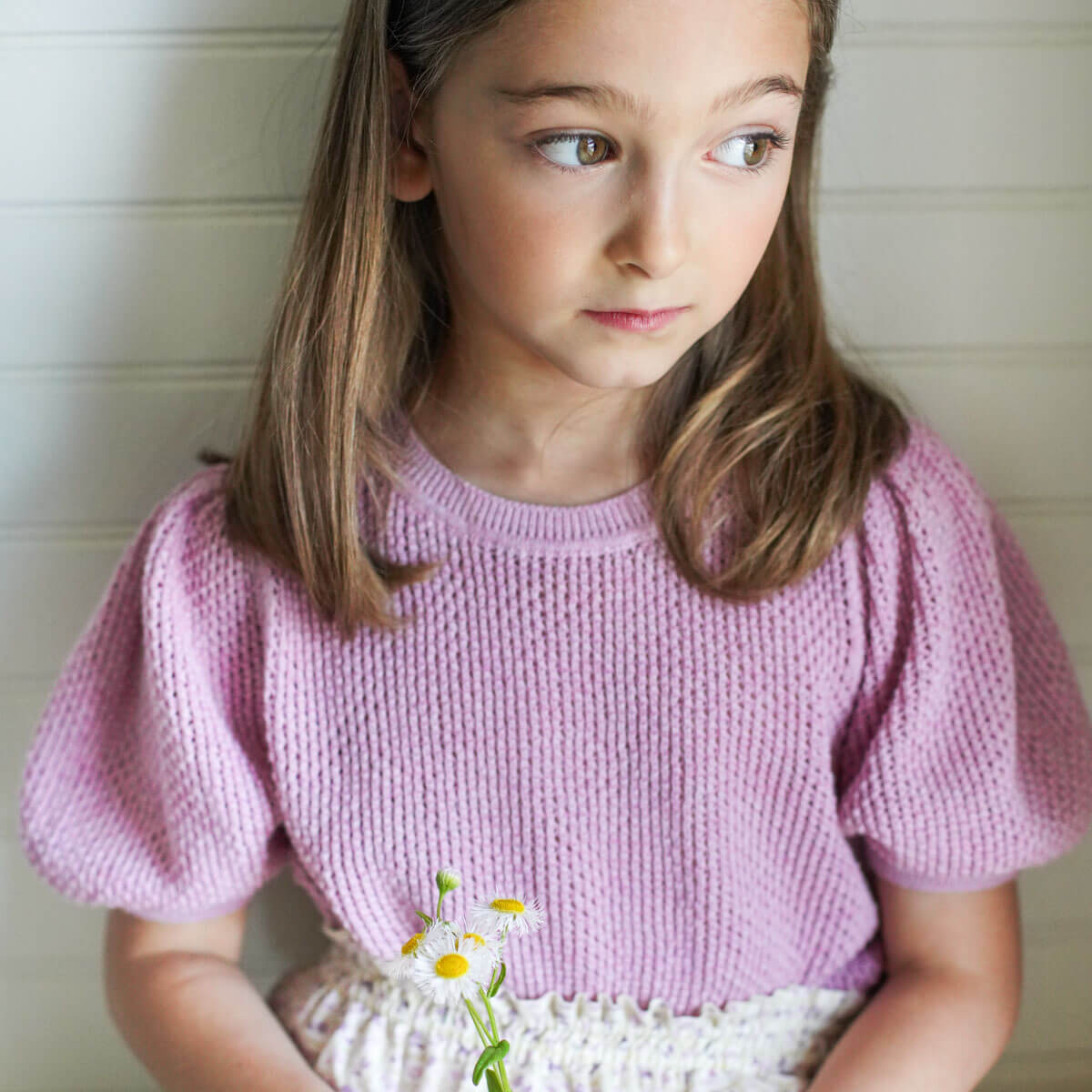 Mimi Knit Top in Soy by Soor Ploom – Junior Edition