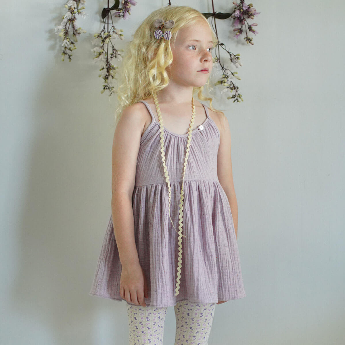 【soor ploom】Birdie Tunic Zinnia 6y Birdie Tunic, Zinnia – Soor Ploom