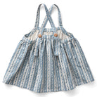 Eloise Pinafore in Lattice Print Azul by Soor Ploom