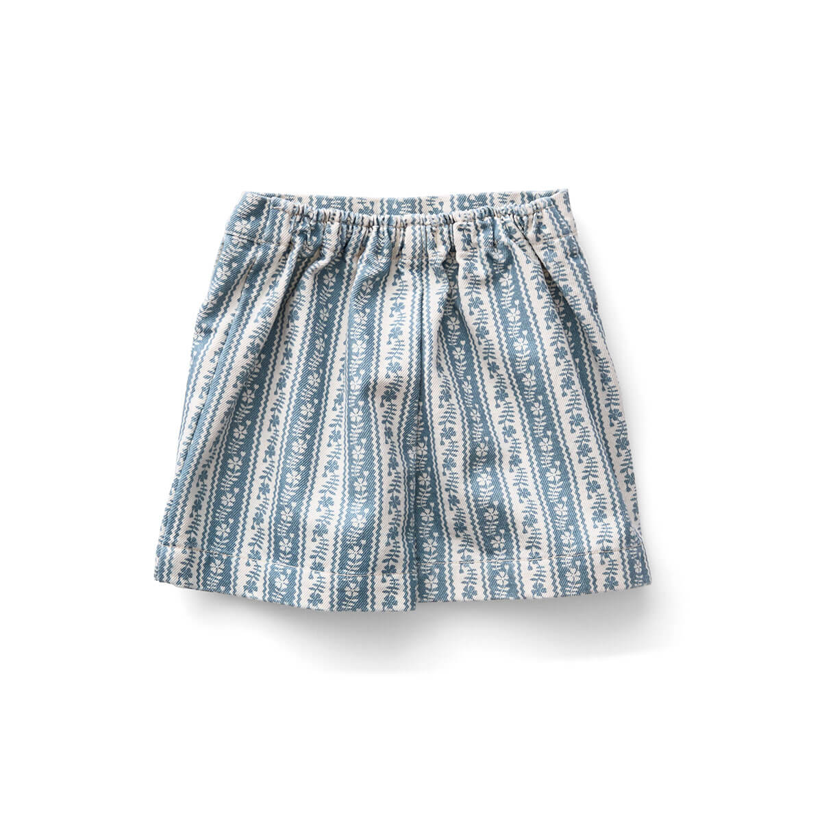 Kids' Olive Skort in Lattice Print Azul by Soor Ploom – Junior Edition