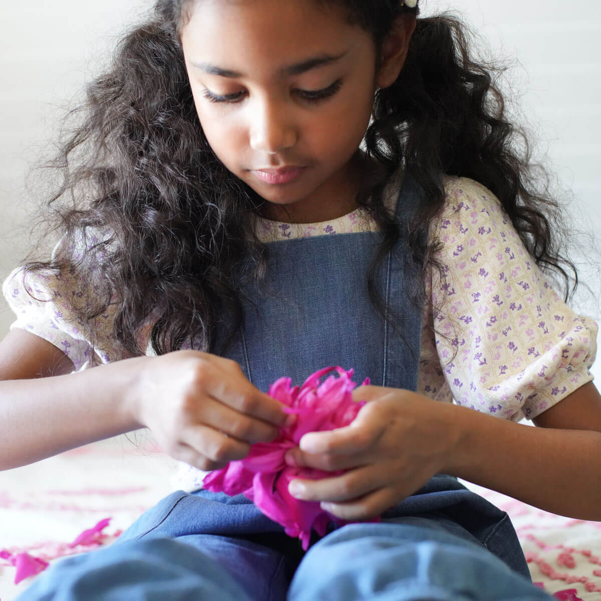 Kids' Opal Overall in Eco Wash by Soor Ploom | Organic Cotton