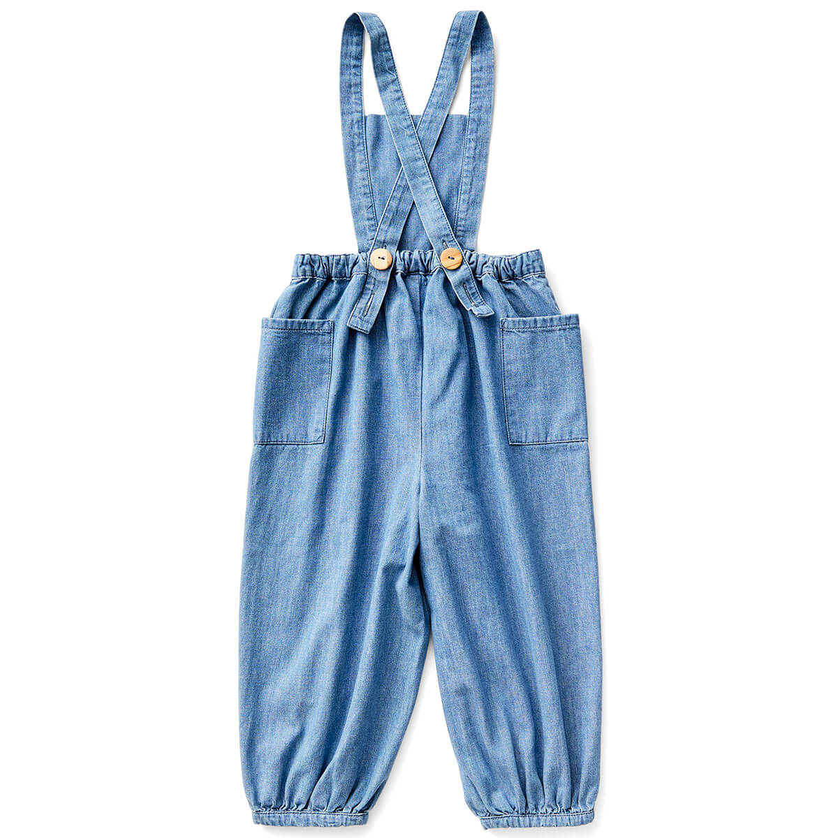 Kids' Opal Overall in Eco Wash by Soor Ploom | Organic Cotton