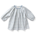 Peasant Tunic in Flower Press Print Azul by Soor Ploom