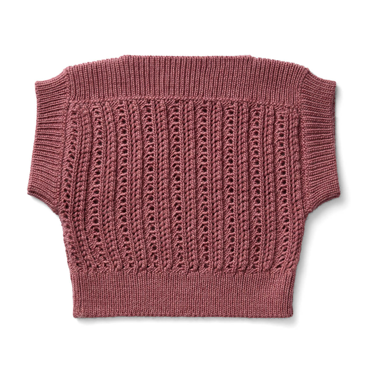Margot Vest in Cherry by Soor Ploom – Junior Edition