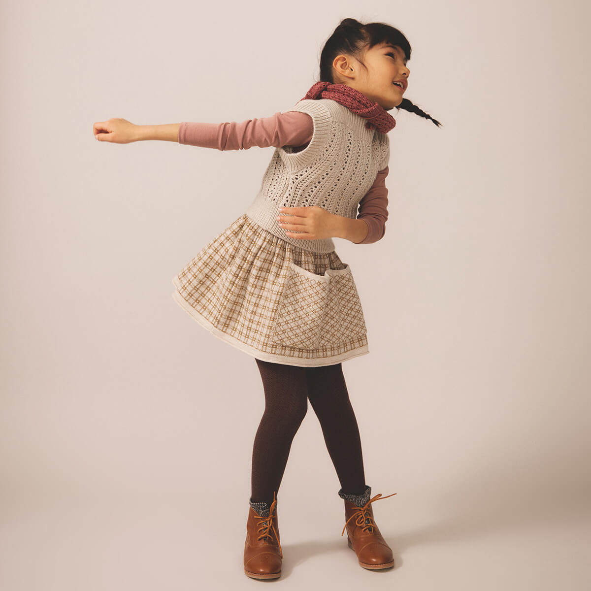 Margot Vest in Linen by Soor Ploom – Junior Edition