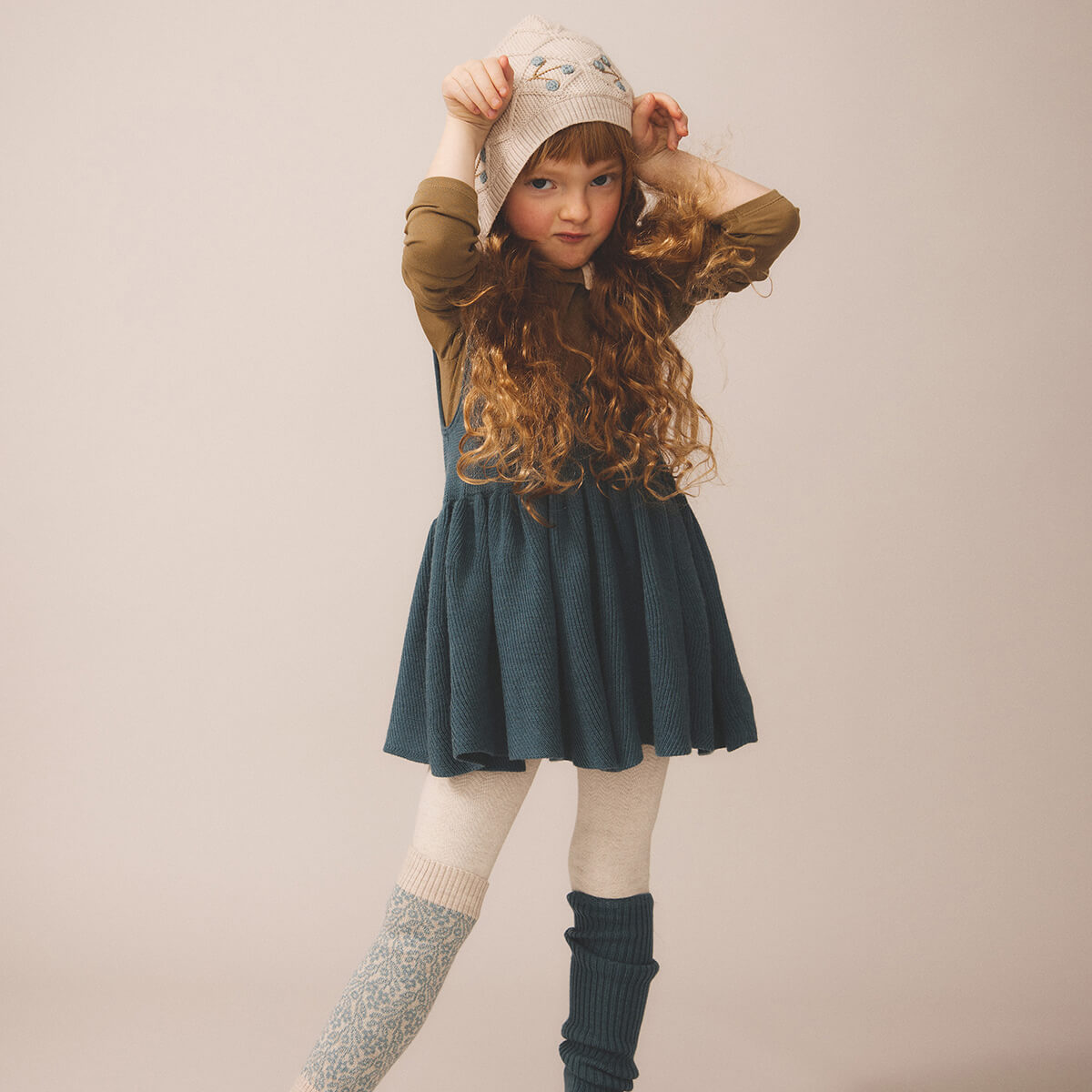 ワンピース soor ploom sage pinafore Bottle 2y Sage Pinafore in Bottle by Soor Ploom - Last One In Stock - 10