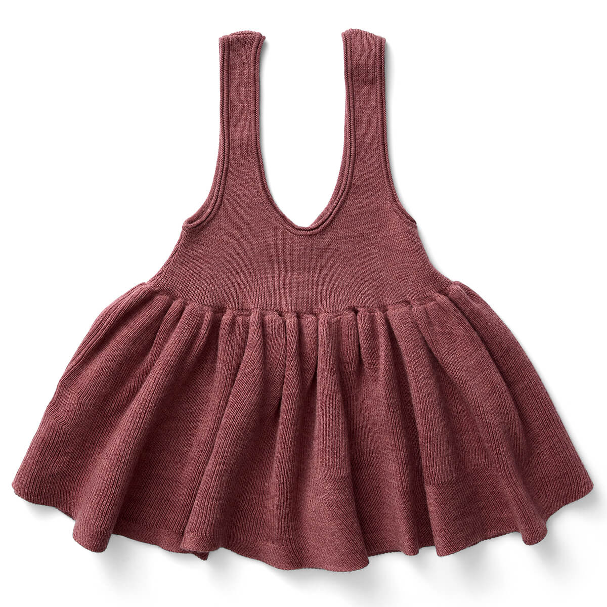 Sage Pinafore in Cherry by Soor Ploom – Junior Edition