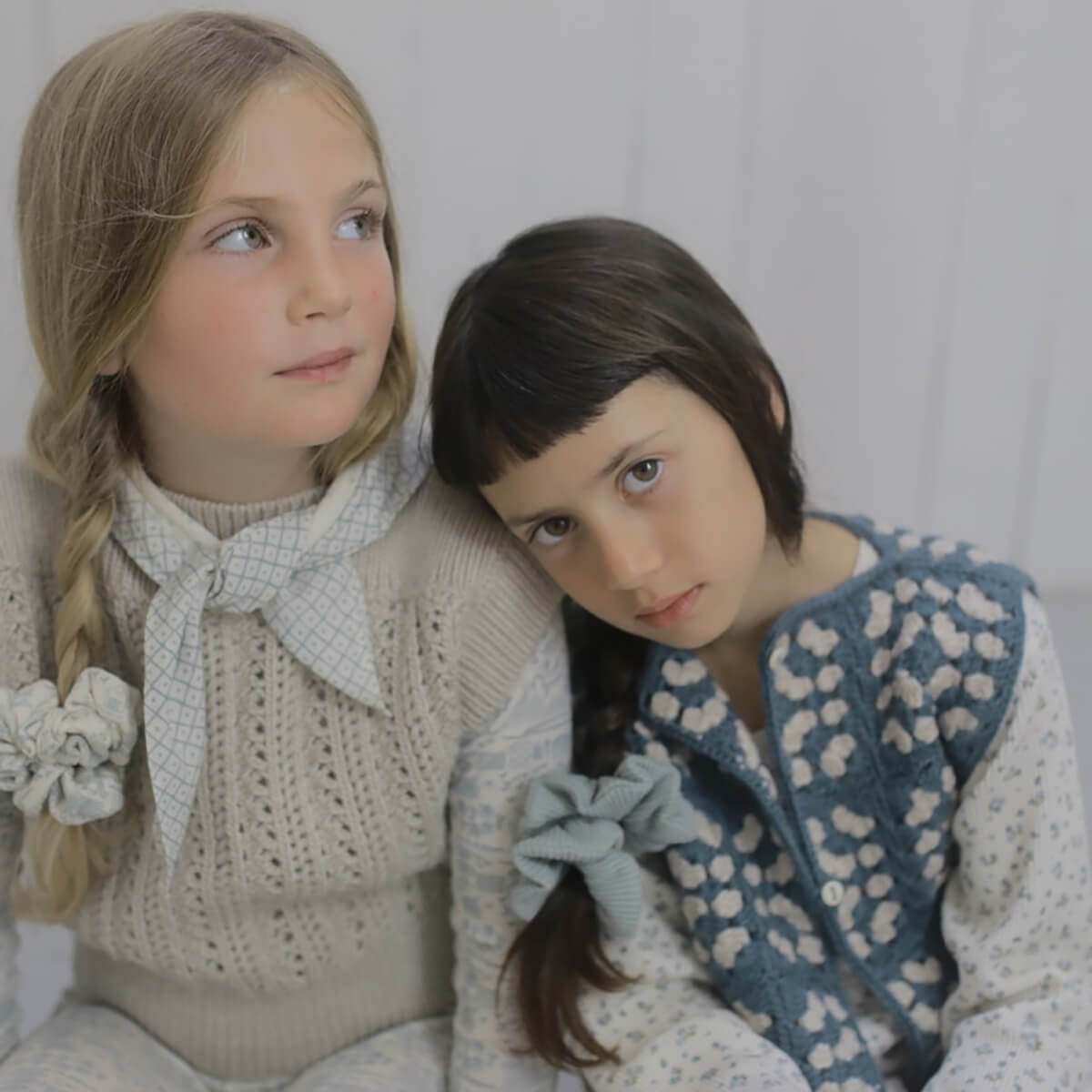 Squares Smock in Bottle by Soor Ploom – Junior Edition
