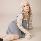 Sage Pinafore in Powder by Soor Ploom
