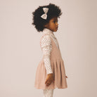 Sage Pinafore in Rose Smoke by Soor Ploom
