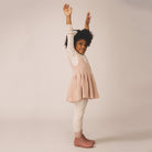 Sage Pinafore in Rose Smoke by Soor Ploom
