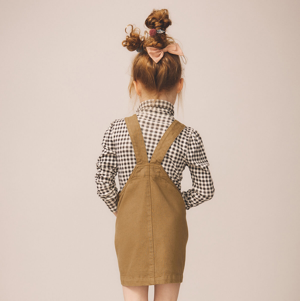 Delilah Pinafore in Brush by Soor Ploom - Last Ones In Stock - 3-6