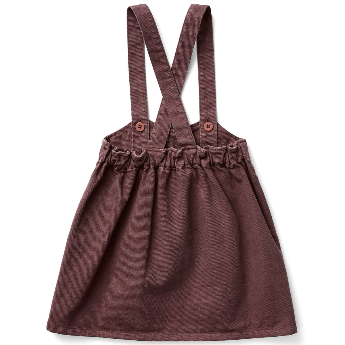 Minnie Pinafore in Prune by Soor Ploom – Junior Edition