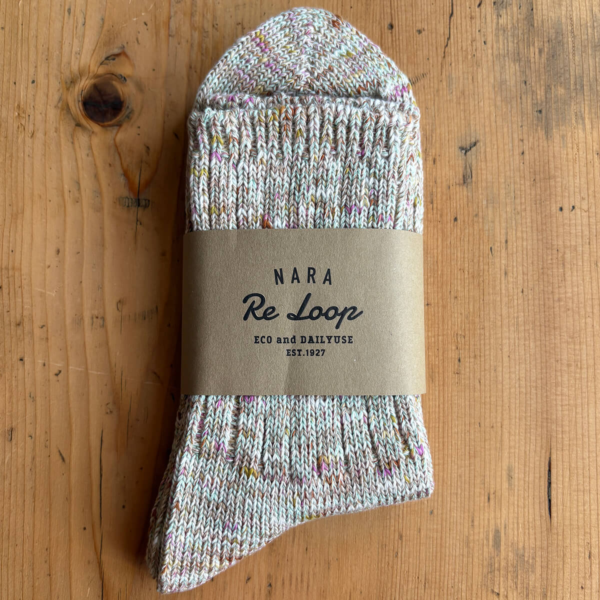 Nara Re Loop Socks in Lychee by Souki Japan – Junior Edition