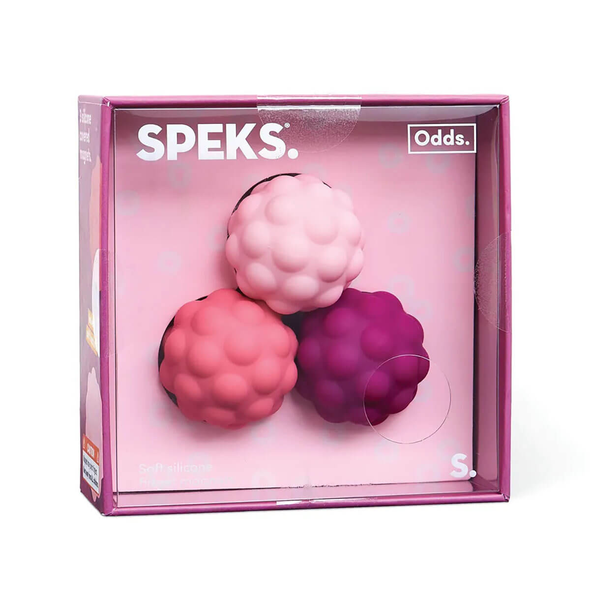 Odds Silicone Fidget Magnets in Purple Bumps by Speks
