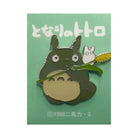 Studio Ghibli Big Totoro With Wheat Pin Badge by Seisen Japan