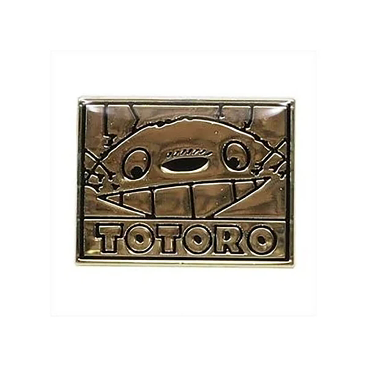 Studio Ghibli My Neighbour Totoro Happy Totoro Pin Badge by Seisen Japan