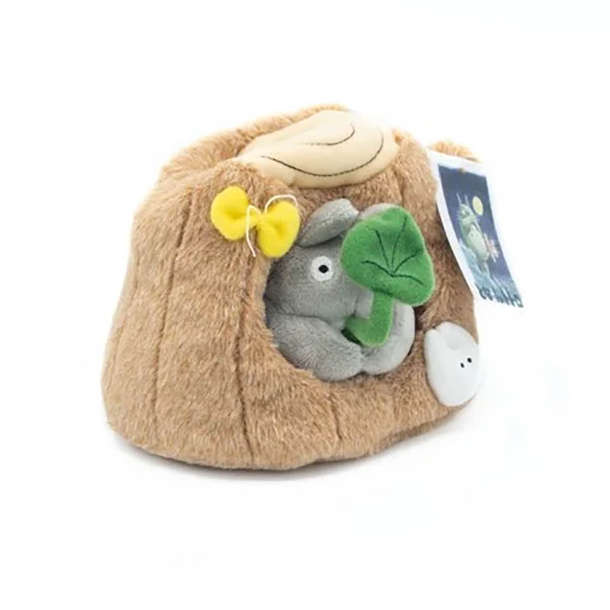 Studio Ghibli Totoro In a Tree Trunk Plush (12cm) by Sun Arrow