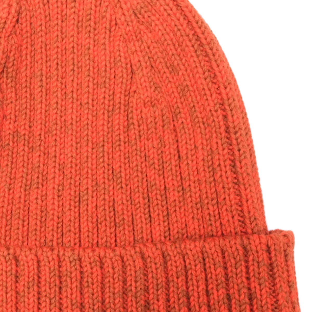 Aven Twisted Knit Beanie in Rust / Orange by Studio Koter