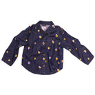 Jagger Embroidered Denim Overshirt by Studio Koter