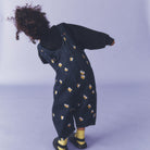 Kai Embroidered Oversized Denim Dungarees by Studio Koter