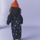 Kai Embroidered Oversized Denim Dungarees by Studio Koter