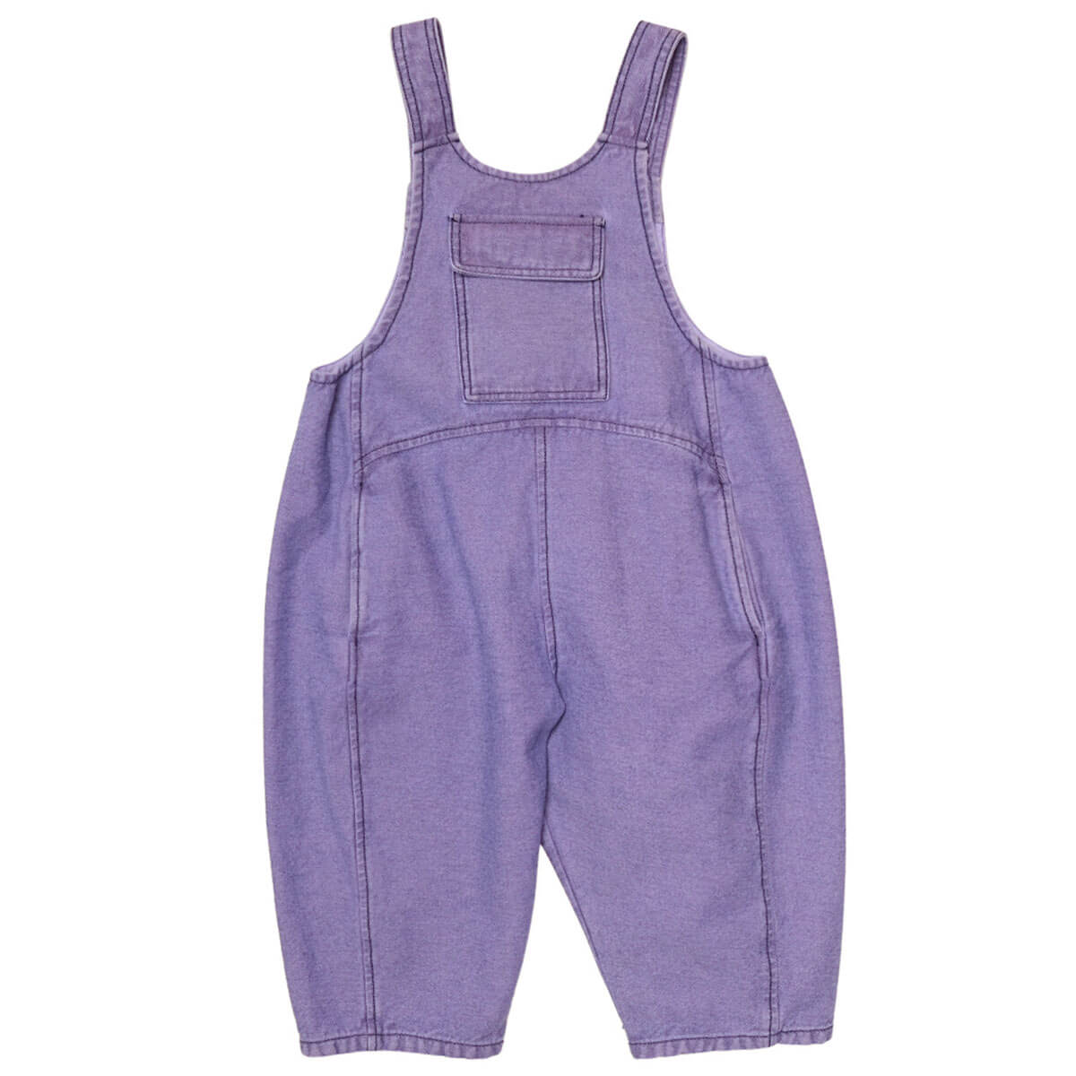 Kai Overdye Denim Dungarees in Lilac by Studio Koter