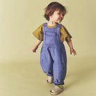 Kai Overdye Denim Dungarees in Lilac by Studio Koter