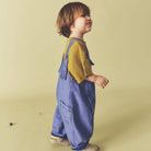 Kai Overdye Denim Dungarees in Lilac by Studio Koter