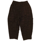 Manu Giant Seersucker Trousers in Black by Studio Koter